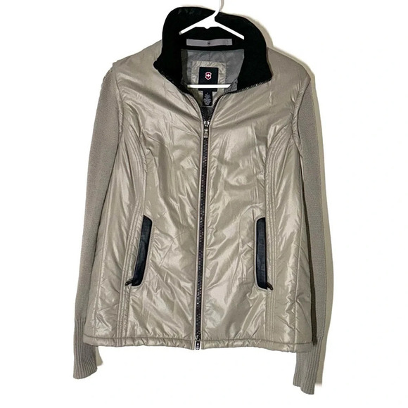 Victorinox Wool Sweater Jacket Combo Size Large - Picture 1 of 9